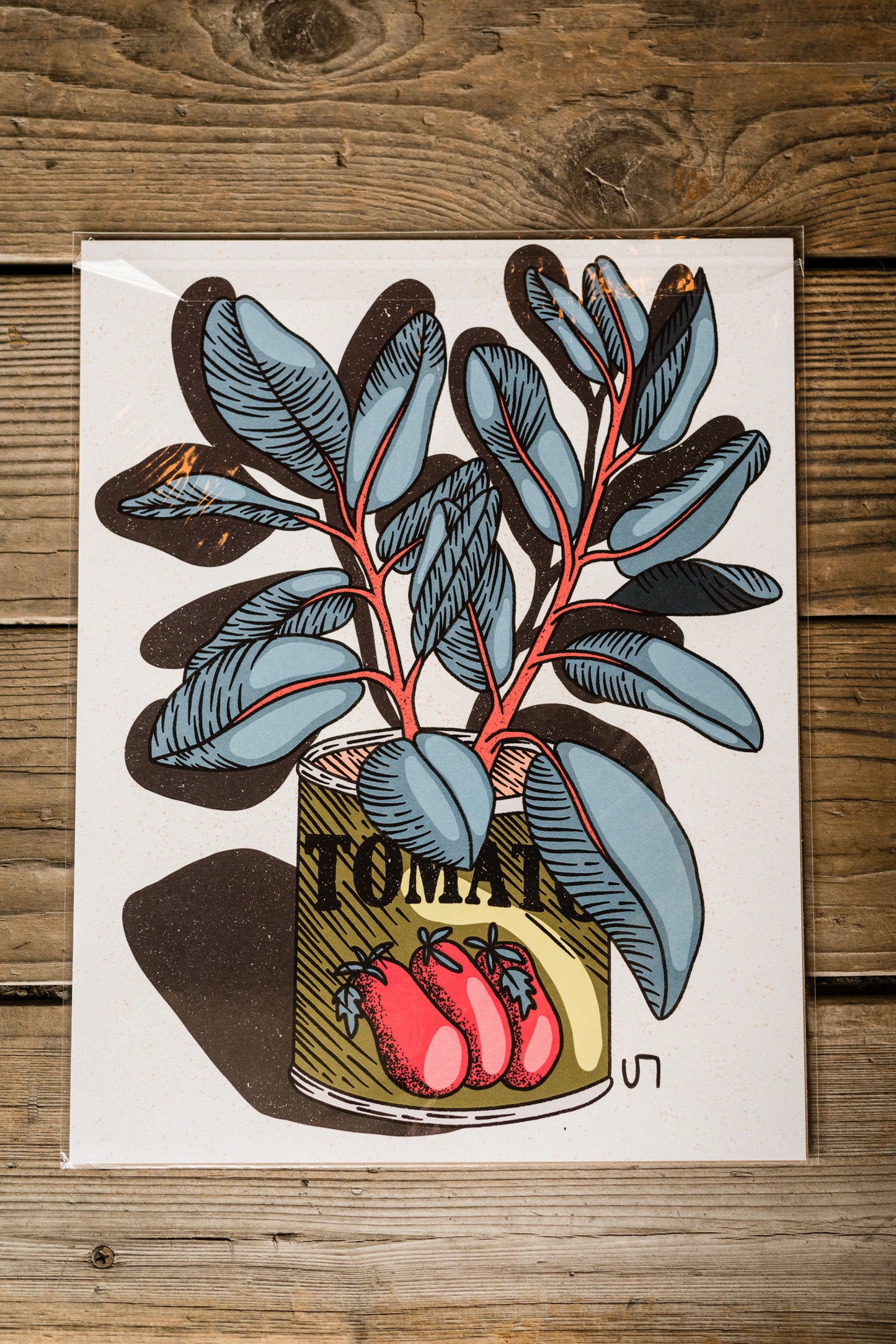 Tomato Can Print