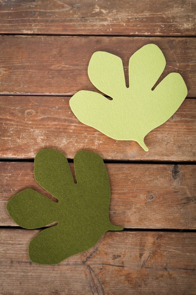 Fig Leaf Trivet - Moss