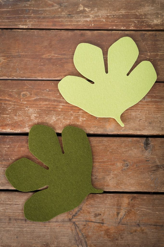 Fig Leaf Trivet - Moss