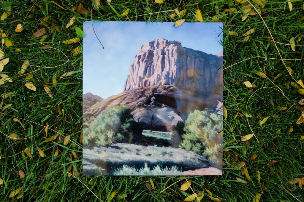 Trail - 10" x 10" Print on Metal