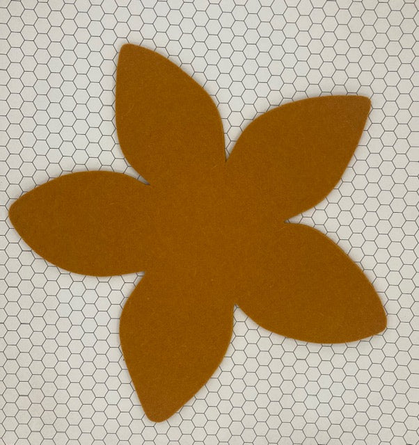 Plumeria Trivet - Turmeric