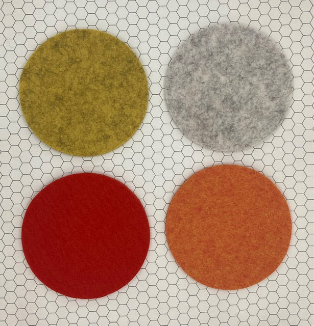 Round Coasters -  Radiant