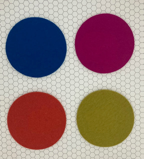 Round Coasters - Electric