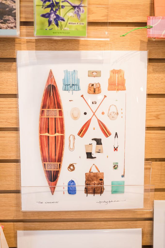 The Canoeist - 11" x 14" Print
