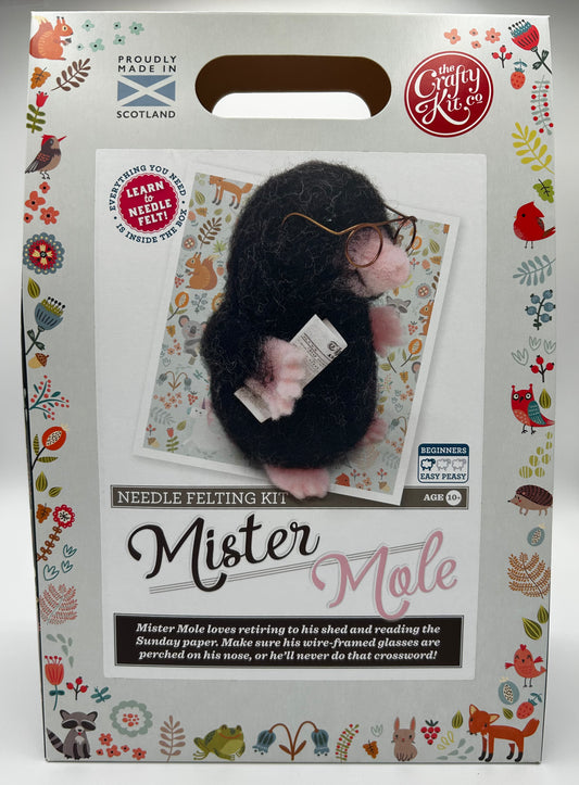 Mister Mole Needle Felting Kit - Large