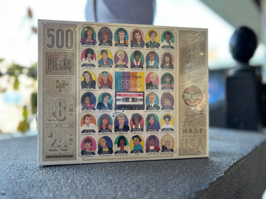 Iconic Singers of the 1980s - 500 Piece Puzzle
